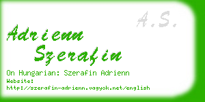 adrienn szerafin business card